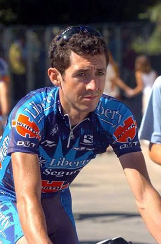 Roberto Heras (Liberty Seguros) nervous