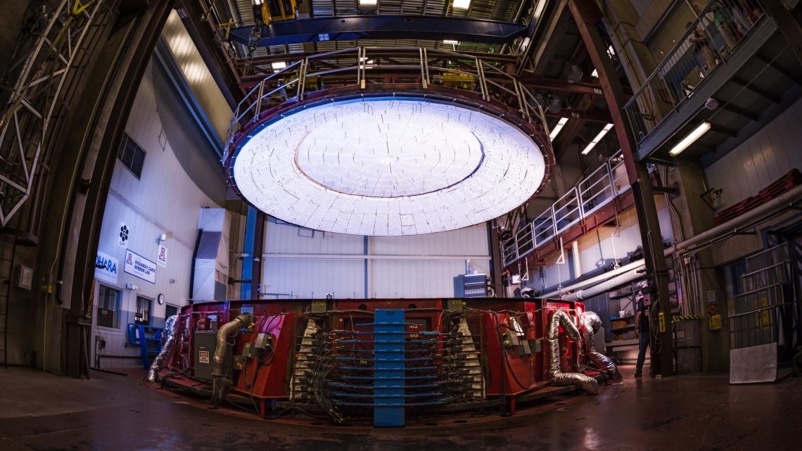 Underneath the stands of the University of Arizona’s football stadium, engineers with the school’s Richard F. Caris Mirror Lab manufacture the world&#039;s largest and most lightweight telescope mirrors. At the center of the process is a giant spinning furnace, the only one of its kind.