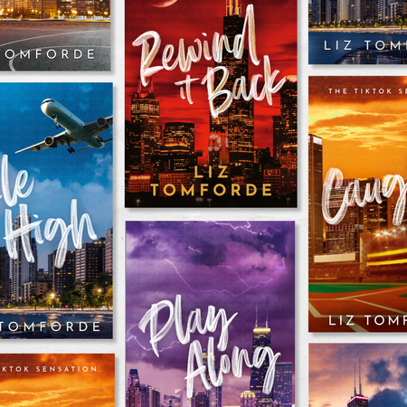 a collage of book covers of liz tomforde's books including the windy city series