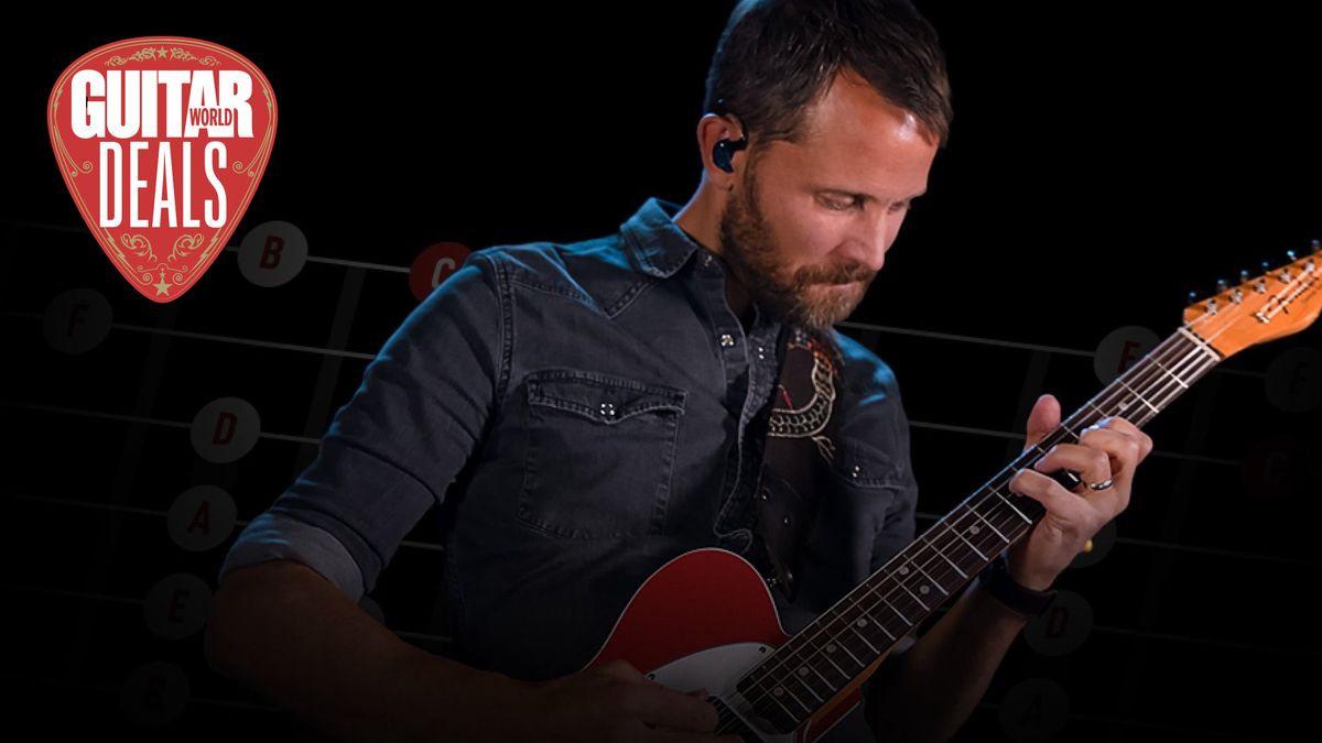 Guitar Tricks tutor playing a Telecaster