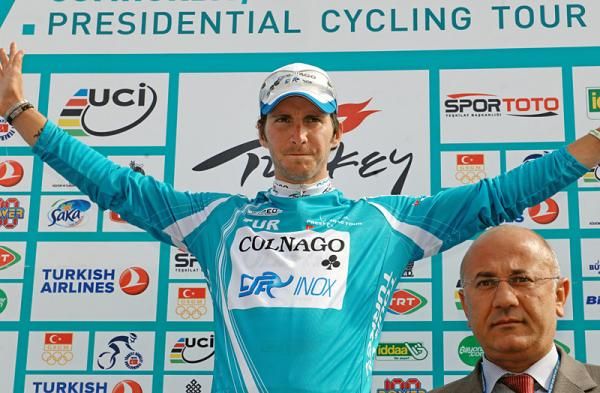 Manuel Belletti (Colnago - CSF Inox) is the new leader of the Tour of Turkey.