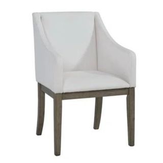 white armchair from etsy