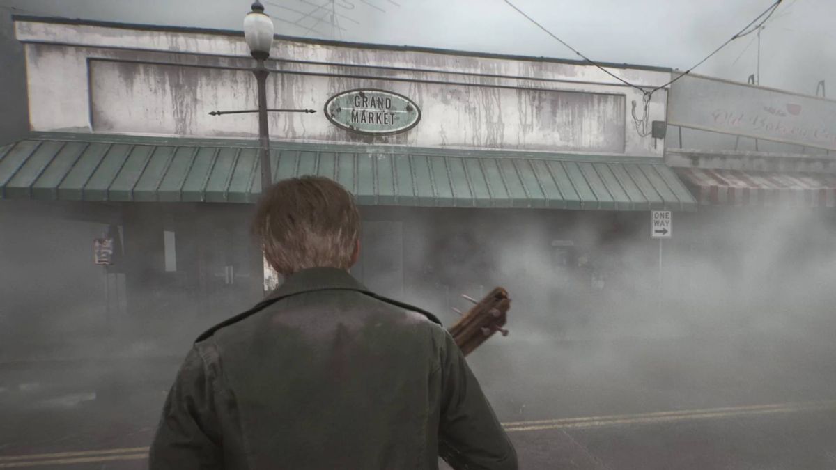 Where to find the Silent Hill 2 Grand market keypad code