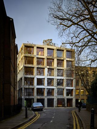 15 Clerkenwell Close by Groupwork + Amin Taha Architects in London.