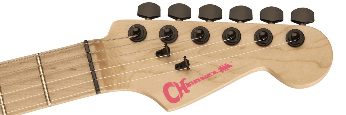 Charvel Limited Edition Sean Long Signature Pro-Mod San Dimas Style 1 HH HT M: the While She Sleeps guitarists artist model is now officially available in Neon Pink by popular demand.