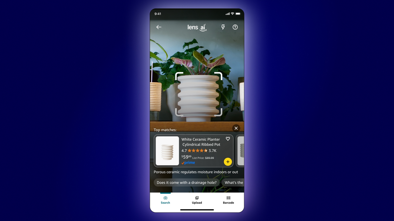 Amazon is giving your camera an AI-powered shopping cart