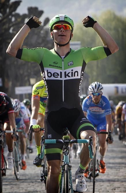 Moreno Hofland (Belkin) wins the Volta Limburg Classic