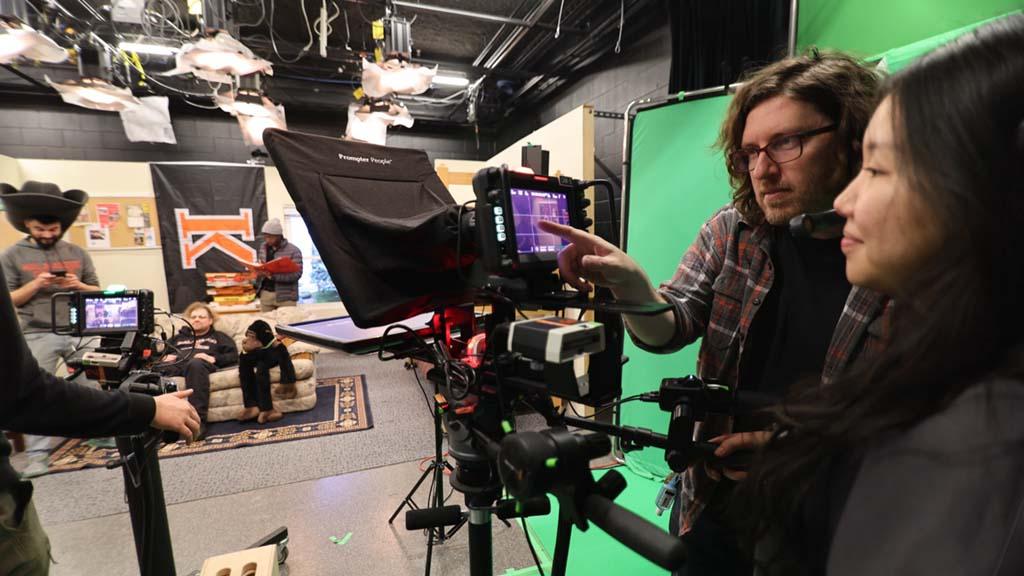 Michigan’s Kalamazoo College powers its Upjohn Library Commons TV production studio with gear from Blackmagic Design. 