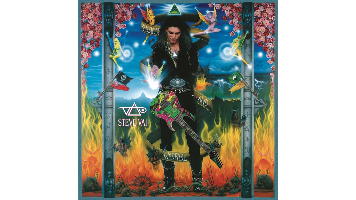 Steve Vai &#039;Passion &amp; Warefare&#039; album artwork