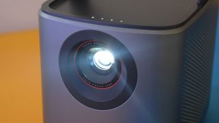 Anker Nebula Mars 3 Air projector lens close-up