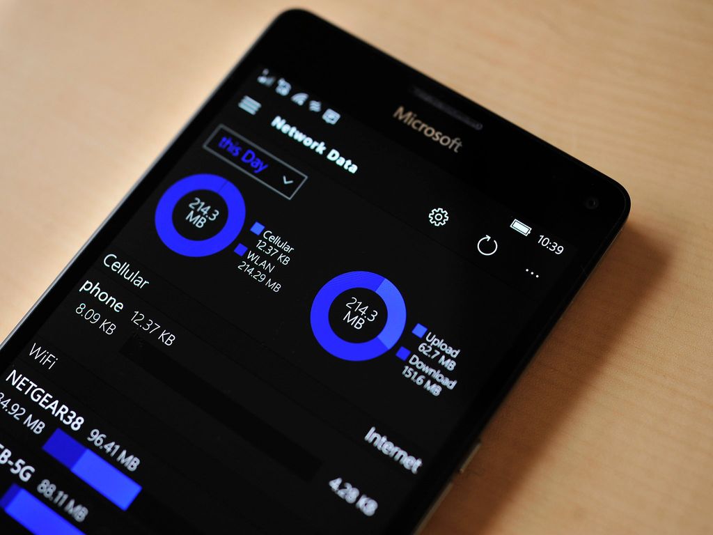 Network Data is a universal Windows 10 app to track all your usage ...