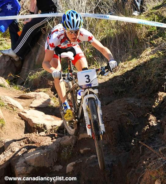 Catharine Pendrel (Canada) finished sixth.