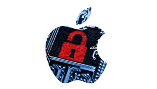 Apple logo unsecure