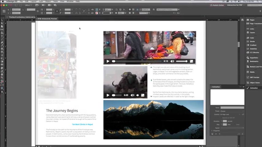 indesign tutorials for beginners