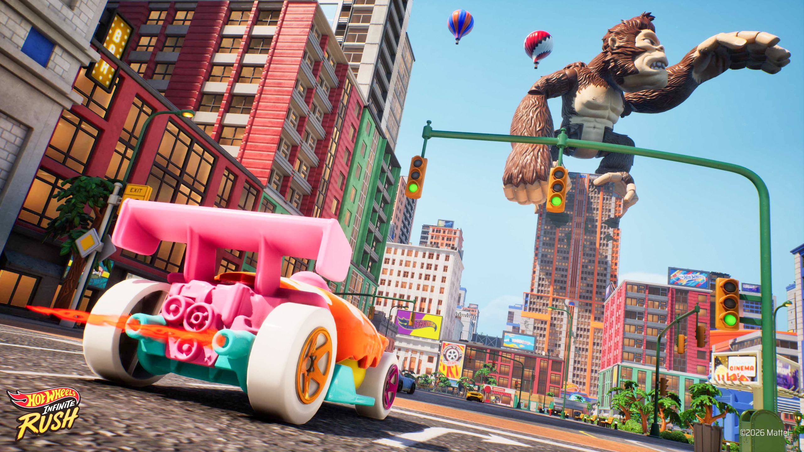 A screenshot for Hot Wheels Infinite Rush