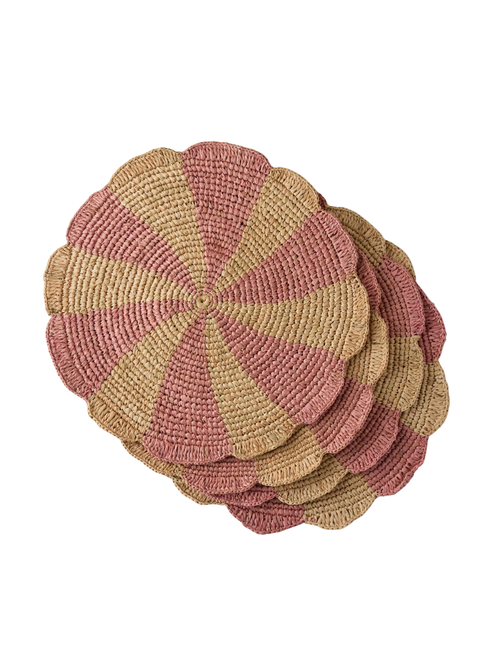 Pinwheel Placemats, Set of 4