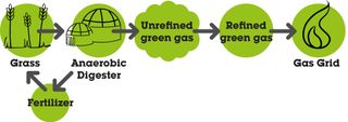 The grass gas process