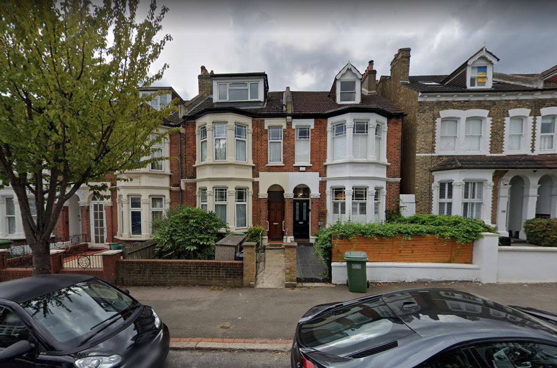 The exterior of Julia&#039;s semi detached Victorian home in London