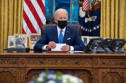 Biden in the Oval Office