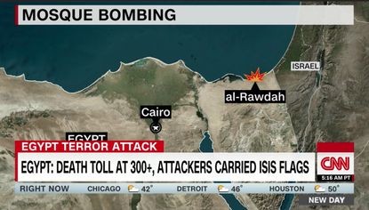 CNN reports on Egypt terrorist attack, earning rebuke from Egypt