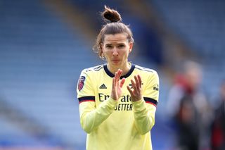 Tobin Heath has left Arsenal after less than a year with the club.