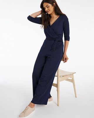 Indigo Jersey Denim Jumpsuit – £55, JD Williams