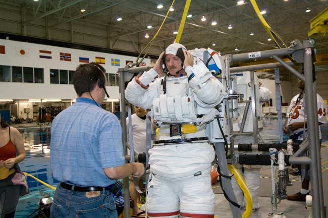 ISS Construction Crew: Atlantis Shuttle’s Spacewalking ‘A’ Team