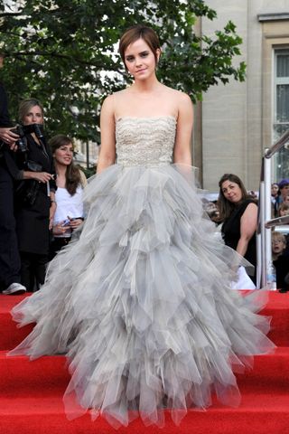 Emma Watson Wearing Oscar de la Renta