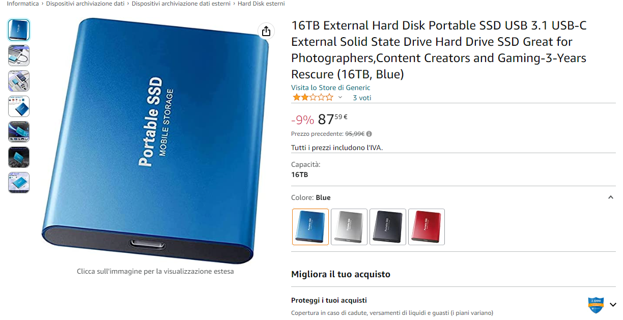 Fake SSD