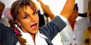 Britney Spears in ...Baby One More Time music video