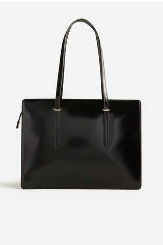 Edie Structured Bag in Italian Leather