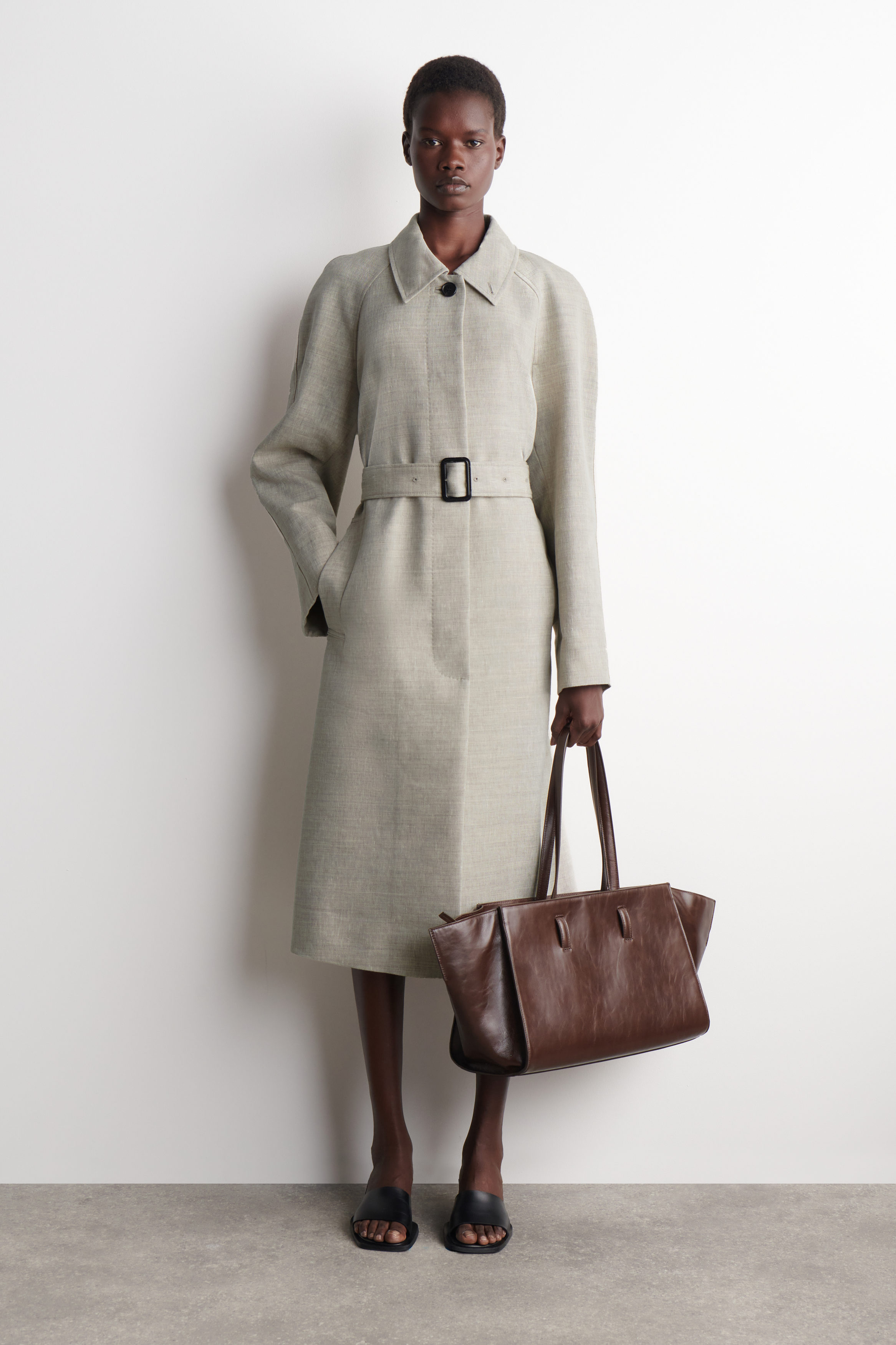 Monument Tote Bag - Leather