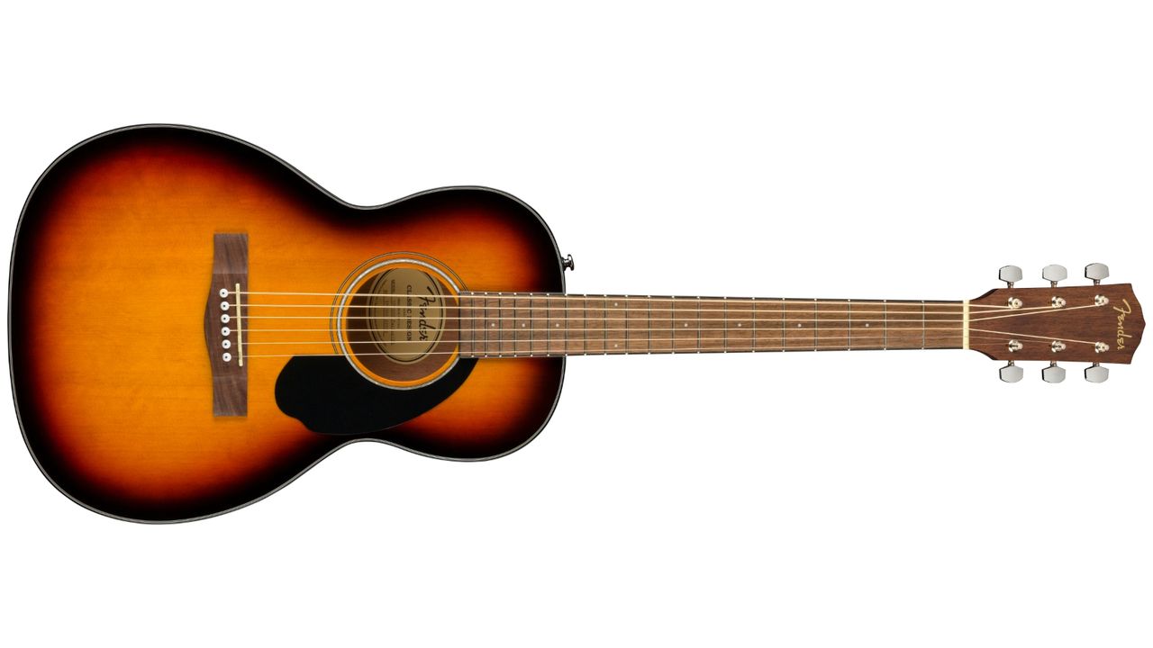 Fender CP-60S Parlor in 3-Color Sunburst finish