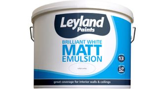 a tin of leyland paint