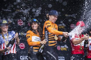 Annika Langvad wins record sixth title on return to Cape Epic with Sofia Gomez Villafañe 