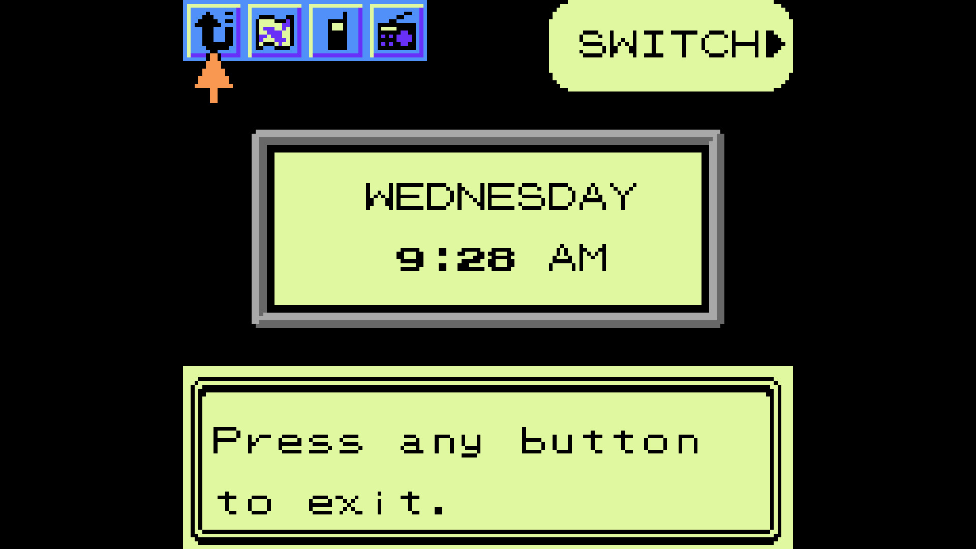 Looking at the PokeClock - from Pokemon Crystal's entry in The Story of Pokemon bookazine