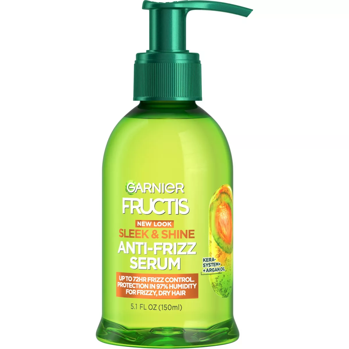 Garnier Fructis Sleek U0026 Shine Anti-Frizz Serum - 5.1 Fl Oz
