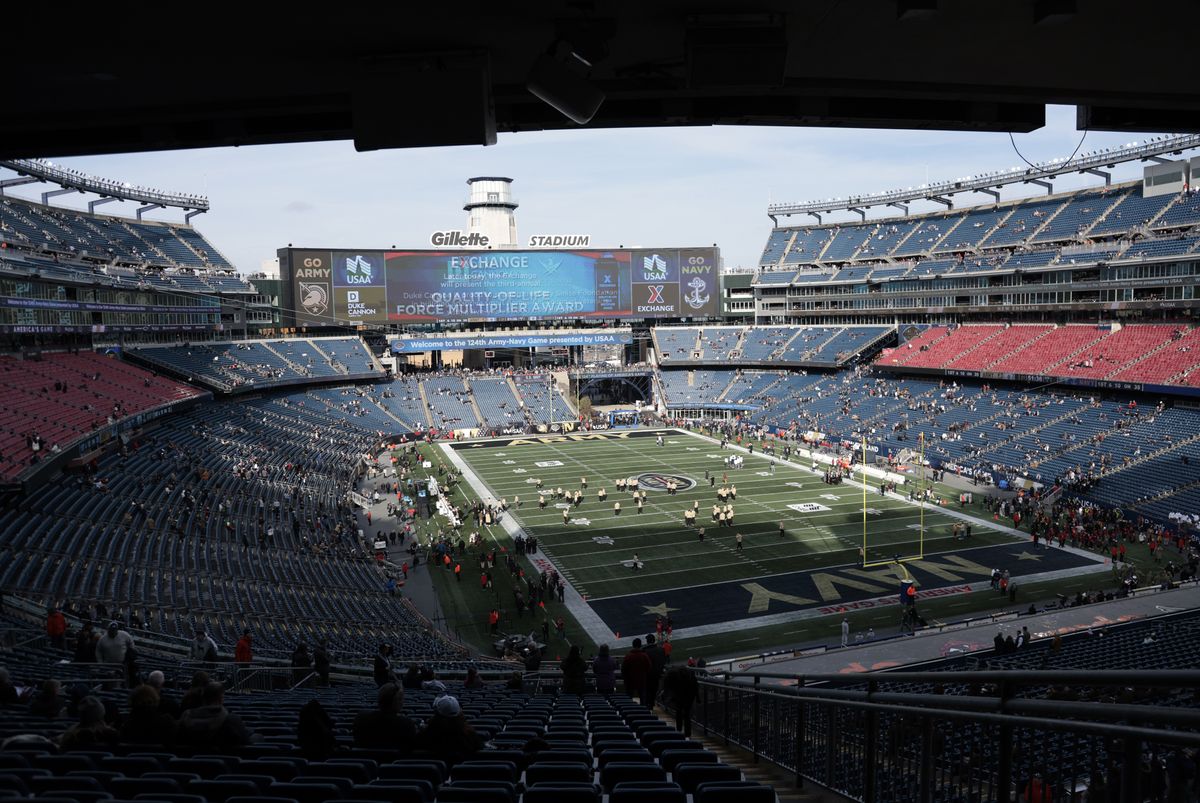 Gillette Stadium, Foxborough, MA - one of the host stadiums of the 2026 World Cup
