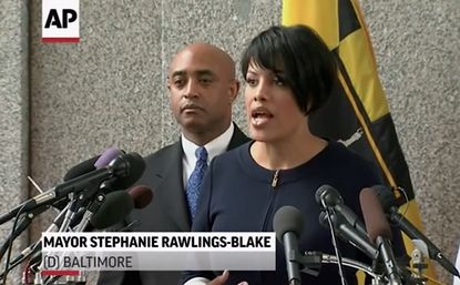 Baltimore Mayor Stephanie Rawlings-Blake wants answers in the death of Freddie Gray