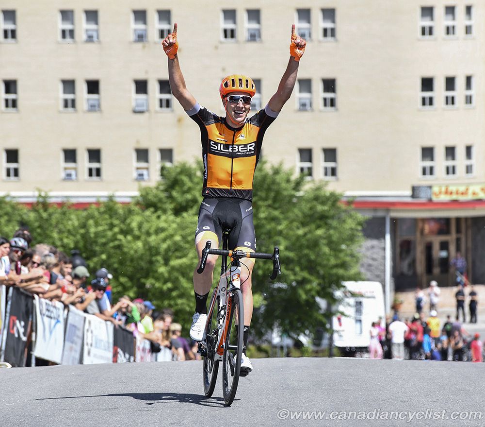 Nickolas Zukowsky ( Silber Pro Cycling) wins