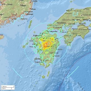 Japan Earthquake - April 16, 2016