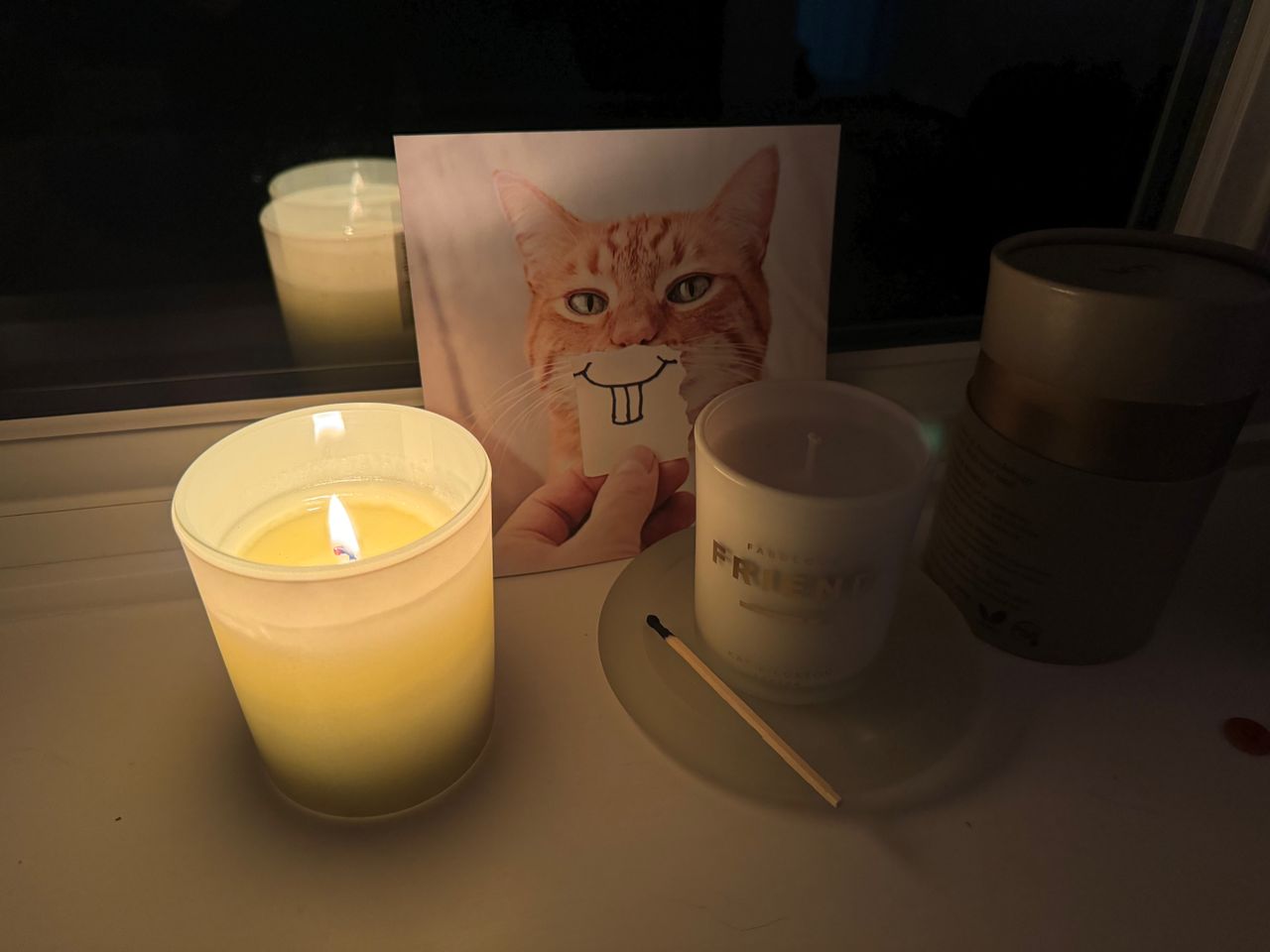 iPhone 15 Pro camera sample candle 24mm