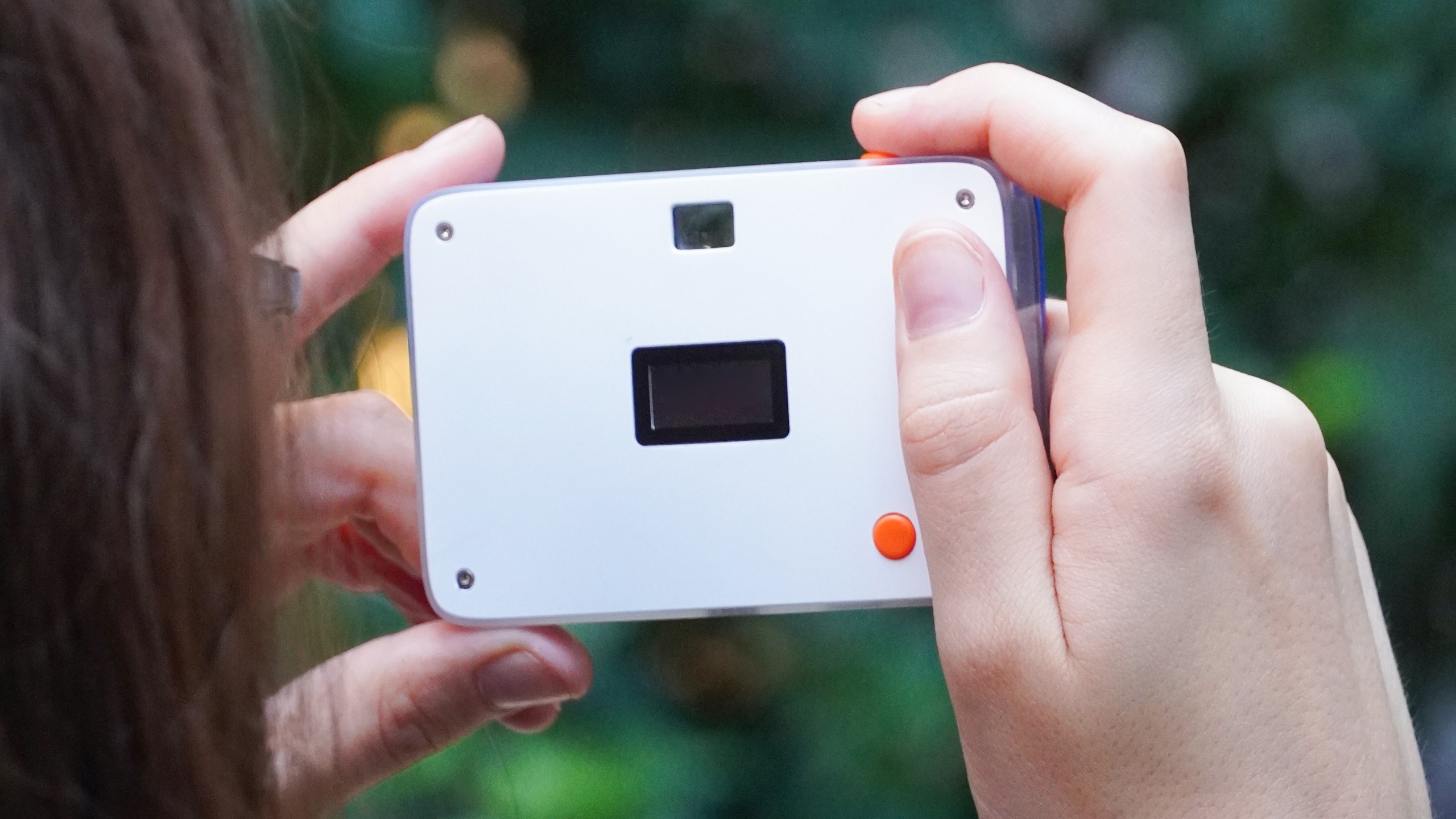 The Await Camera, a compact digital camera