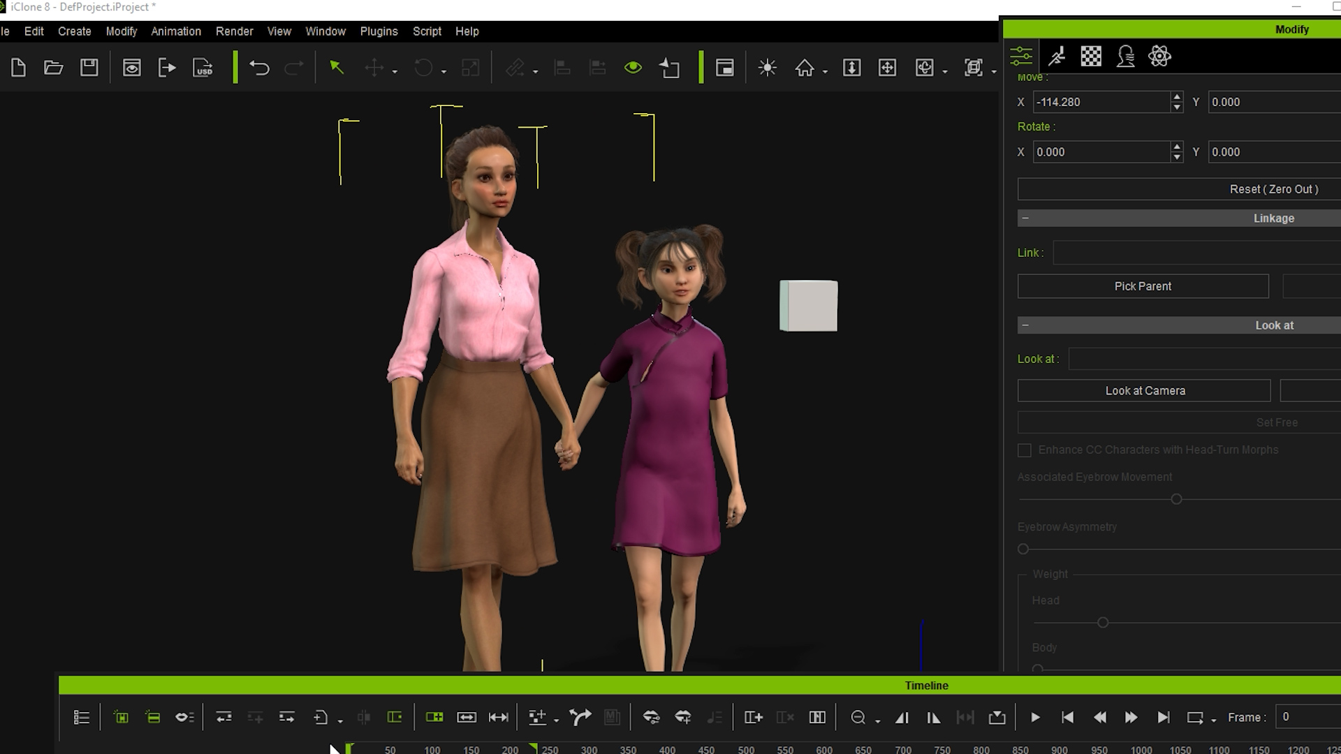 Reallusion advertorial screenshots of short film