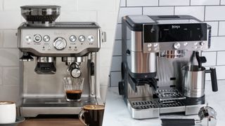 Breville Barista Express vs Ninja Luxe Cafe