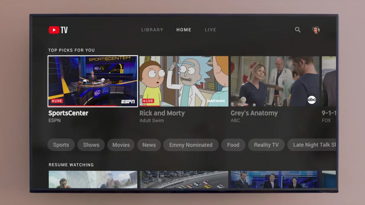 Revisão do YouTube TV: uma alternativa de TV a cabo com preço razoável