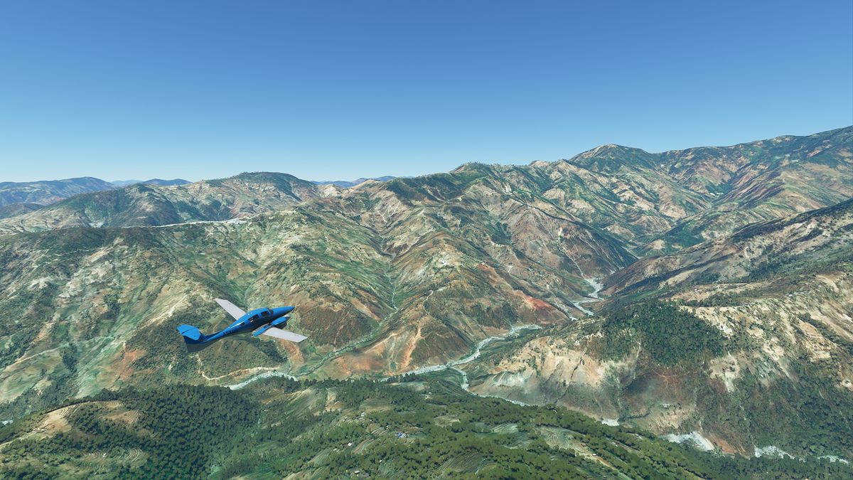 Microsoft Flight Simulator download cut in half