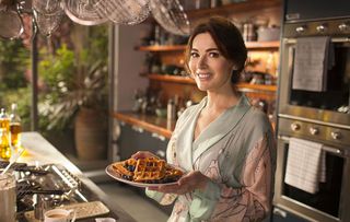 Nigella whips up some waffles on At My Table