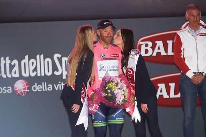 Svein Tuft on the podium