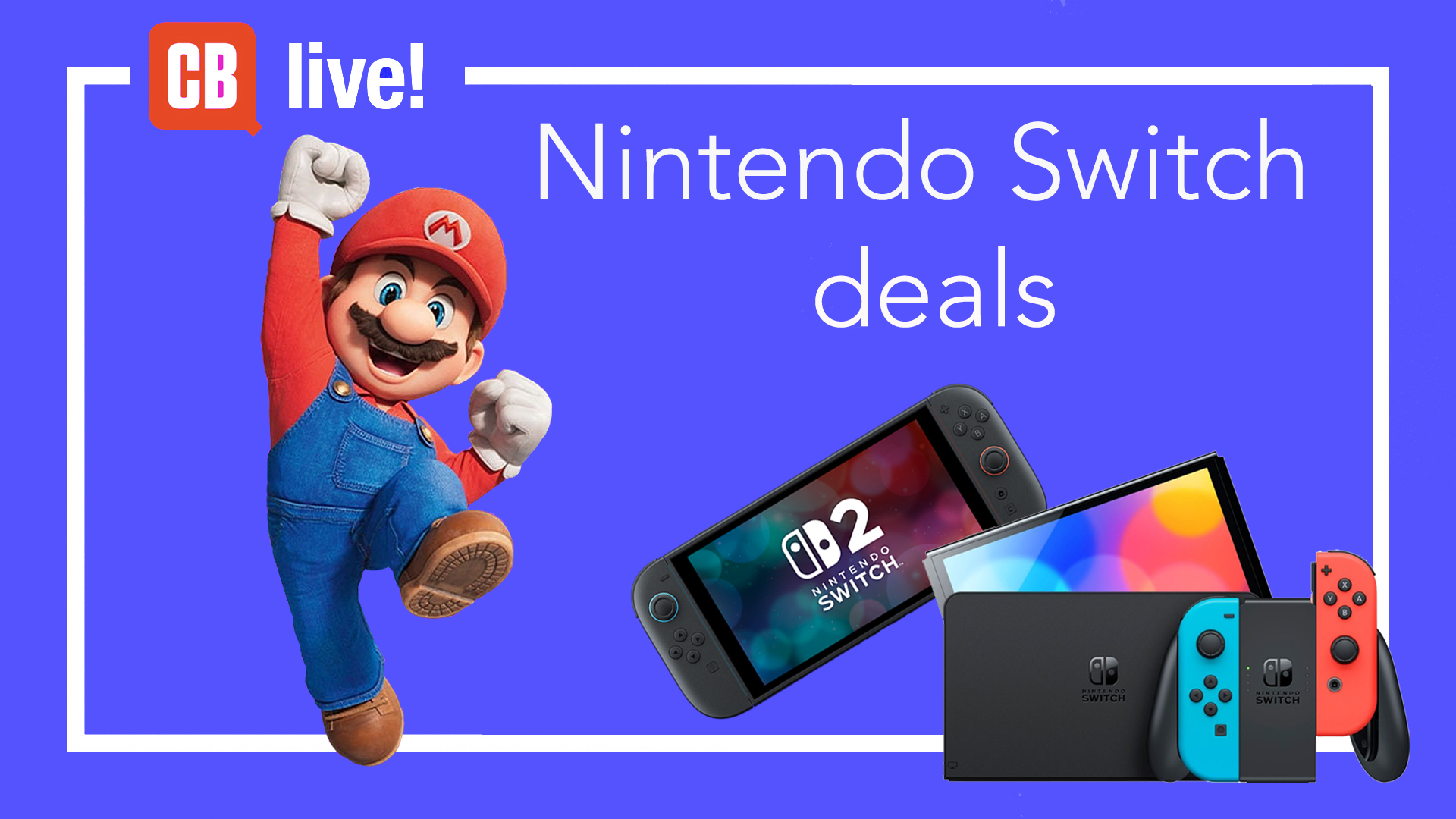 Nintendo Switch live blog image Prime Day 2025